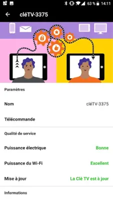 la clé TV android App screenshot 1